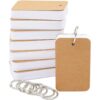 8 Pack Blank Flash Cards with Rings for Studying with 50 Sheets Each, 250gsm Index Notecards (2.2 x 3.5 In) 6 71aVMC bPL