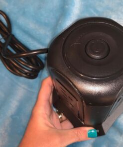 Power Strip Tower Surge Protector, BEVA Surge Protector Tower with 9 AC Outlet and 4 USB Ports, 18AWG 6.5 Feet Extension Cord, 3-Prong Flat Plug, Multiple Outlets for Office Apartment Dorm Essentials 6.5ft-Black 42 71aW PDsZsL