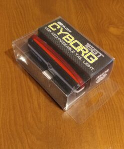 BLITZU 2023 Cyborg 168H Bike Headlight or 168T Tail Light USB Rechargeable LED Bicycle Lights Set Front Back Night Riding, Cycling Safety Reflector Accessories 168t (Rear Bike Light) 48 71aWKEye6EL