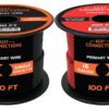 BEST CONNECTIONS 16-Gauge Automotive Primary Wire Bundle (100ft Each, Red & Black) | Ideal for Car Audio, Automotive, and Trailer | Durable Primary/Remote, Power/Ground Electrical Wiring 20 71aX3SzON9L