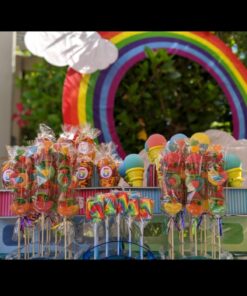 200 Pack 2" x 10" Clear Long Candy Cello Cellophane Treat Bags - 1.4mil thickness OPP Plastic Bags with 6 Mix Colors Twist Ties Perfect for Birthday Favor Candles Pretzel Icy Candy Popsicle 2'' x 10'' 29 71aXBtekopL