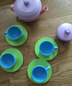 Green Toys Tea Set - BPA / Phthalates Free Play Toys for Gross Motor, Fine Skills Development. Kitchen Toys 34 71aXDqmRs6L