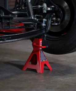 BIG RED T42202 Torin Steel Jack Stands: 2 Ton (4,000 lb) Capacity, Red, 1 Pair 26 71aXReguLL
