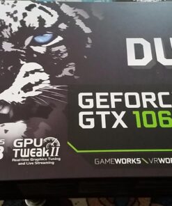 ASUS GeForce GTX 1060 6GB Dual-Fan OC Edition VR Ready Dual HDMI DP 1.4 Gaming Graphics Card (DUAL-GTX1060-O6G) DUAL 6GB 29 71aZQLTCAxL