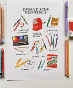 Caran d'Ache Luminance 6901 Clr Pncl Set 76 Artist Rng Pencil Set 35 71aZaQ44sL