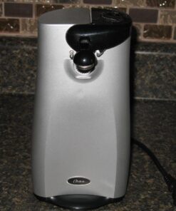 Oster Electric Can Opener with Knife Sharpener, Stainless Steel 7 71aabshjmuL
