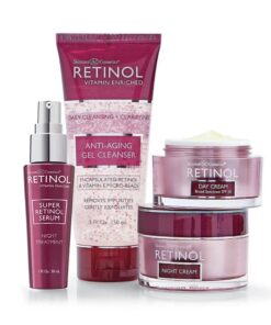 Retinol Anti-Wrinkle Facial Serum – Vitamin A Concentrate Improves Skin’s Elasticity & Tone and Minimizes Appearance of Fine Lines & Wrinkles – Look Younger With The Age-Defying Power Of Retinol 17 71abVkcXznL