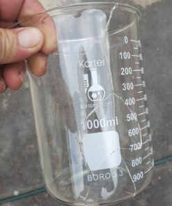 Karter Scientific, 3.3 Boro, Griffin Low Form, Glass Beaker Set - 6 Sizes - 10ml, 50ml, 100ml, 250ml, 500ml, 1000ml 28 71abeBdLCaL 1