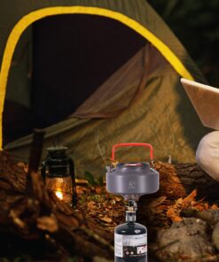 REDCAMP Small Propane Stove Adapter, Input: 16oz./1lb. Small Propane Canister Tank, Output: EN417 Lindal Valve Canister Converter Silver input: 16oz./1lb, output: EN417 lindal valve 11 71ac1TclJL