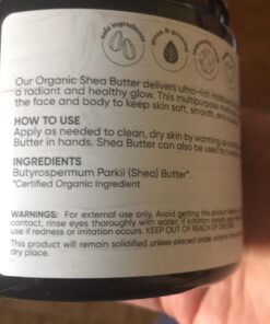 Sky Organics Organic Shea Butter for Body & Face USDA Certified Organic, 100% Raw & Unrefined to Soften, Smooth & Boost Radiance, 15 Ounce. 1 Pound (Pack of 1) 35 71acwZWLdqL