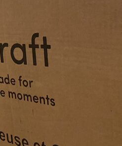 Storkcraft Premium Hoop Glider and Ottoman (Espresso, Beige) – Padded Cushions with Storage Pocket, Smooth Rocking Motion, Easy to Assemble, Solid Hardwood Base Espresso W/ Beige Micro 46 71adt8fzXVL