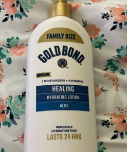 Gold Bond Healing Hydrating Lotion, 20 oz., With Aloe, Moisturizes, Immediate 24-Hour Hydration 20 Ounce (Pack of 1) 29 71adtLoJFHL
