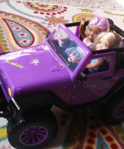Jada Toys GIRLMAZING Jeep R/C Vehicle (1:16 Scale), Purple 58 71ae1zOf2L