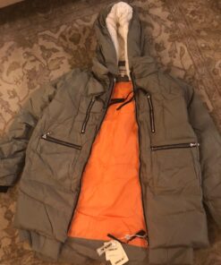 Orolay Women's Thickened Down Jacket Large Green 40 71aeXpZpF4L