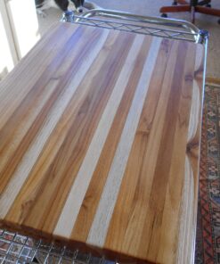 TeakHaus Edge Grain Carving Board w/Hand Grip (Rectangle) | 24" x 18" x 1.5" 24 x 18 x 1.5 Without Juice Groove 34 71aeo8fwiVL