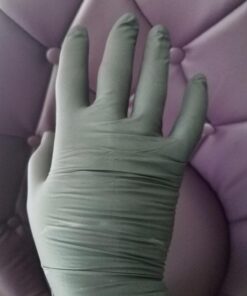 AMMEX Black Nitrile Exam Gloves, Box of 100, 3 Mil, Size Small, Latex Free, Powder Free, Textured, Disposable, Non-Sterile, Food Safe, ABNPF42100BX Small (Pack of 100) 42 71afT3iB1jL