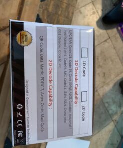 Tera Barcode Scanner Wireless 1D Laser Cordless Barcode Reader with Battery Level Indicator, Versatile 2 in 1 2.4Ghz Wireless and USB 2.0 Wired 1D Orange 31 71agJI5SnRL