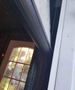 M-D Building Products 87668 18-Feet Universal Aluminum and Rubber Garage Door Bottom, Black 62 71agzsRPDGL