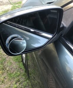 Ampper Blind Spot Mirror, 2" Round HD Glass Frameless Convex Rear View Mirror, Pack of 2 43 71ahNPSSNL