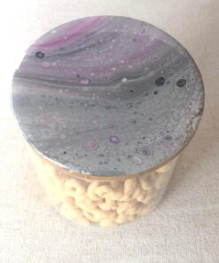 ComSaf Airtight Canisters for Bulk Food Storage Set of 3-17/22/43oz, BPA Free High Borosilicate Glass Cookies Jar with Bamboo Lid, Cylinder Cereal Container with Sealing 17oz/22oz/43oz 51 71ai3ODzfL