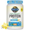 Garden of Life Organic Vegan Vanilla Protein Powder 22g Complete Plant Based Raw Protein & BCAAs Plus Probiotics & Digestive Enzymes for Easy Digestion – Non-GMO, Gluten-Free, Lactose Free 1.5 LB 20 Servings (Pack of 1)