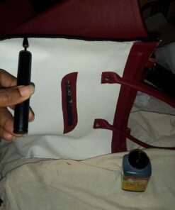 Fiebing's Edge Kote (4oz) - Black - Flexible, Water Resistant Surface Coating for Smoother Leather Edges, Medium Gloss - for Color Coating and Protecting Edges of Leather Shoes, Crafts and Furniture 41 71aiWwo3XkL