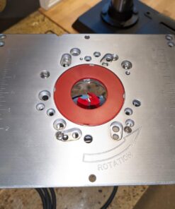 BOSCH RA1181 Benchtop Router Table 27 in. x 18 in. Aluminum Top with 2-1/2 in. Vacuum Hose Port 62 71aivTSqvUL