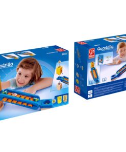 Alternative view of Hape 13Pcs Quadrilla Sonic Playground Marble Run Attachment| Educational Construction Toys for 4 Years and Up