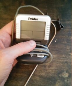 Polder Classic Combination Digital in-Oven Programmable Meat Thermometer and Timer Graphite 30 71ajpgNS87L