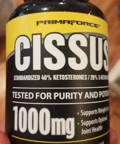 PrimaForce Cissus Quadrangularis Extract, - 120 Capsules, 1000mg per serving - Gluten Free, Non-GMO 120 Count (Pack of 1) 13 71ak51uYXgL