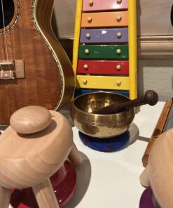 Ohm Store Tibetan Singing Bowl Set — Meditation Sound Bowl Handcrafted in Nepal for Yoga, Chakra Healing, Mindfulness, and Stress Relief — Unique Spiritual Gifts for Women and Men Bronze 35 71akuvZVRwL