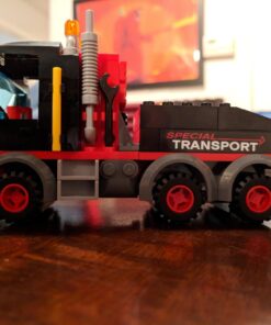 LEGO City Heavy Cargo Transport 60183 Toy Truck Building Kit with Trailer, Toy Helicopter and Construction Minifigures for Creative Play (310 Pieces) (Discontinued by Manufacturer) 40 71alTobf0L