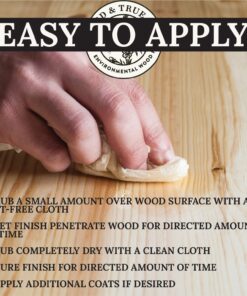 Tried & True Original Wood Finish – Pint – All-Purpose All-Natural Finish for Wood, Metal, Food Safe, Dye Free, Solvent Free, VOC Free, Non Toxic Wood Finish, Sealer Other 39 71aldij3jzL
