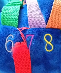 Buckle Toys - Blu Whale - Develop Motor Skills and Problem Solving - Counting and Color Recognition - Sensory Toddler Travel Toy 29 71am1TJwUKL