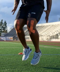 KT Tape, Pro Synthetic Kinesiology Athletic Tape, 20 Count, 10” Precut Strip Jet Black 27 71amIFZ4WiL