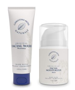 Face Wash, Facial Cleanser, Oil Cleanser - Helps as a Blackhead Remover with Organic Rosemary Oil, Shea Butter and Aloe Vera - Gentle Facewash To Soften, Soothe & Balance Skin, Made in USA, 4oz 29 71amW3G2nBL