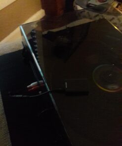 Fluance RT80 Classic High Fidelity Vinyl Turntable Record Player with Audio Technica AT91 Cartridge, Belt Drive, Built-in Preamp, Adjustable Counterweight, Solid Wood Plinth - Piano Black 42 71anbH4i63L