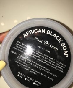 African Black Soap Paste 8 oz. 100% Raw Pure Natural From Ghana. Acne Treatment, Aids Against Eczema & Psoriasis, Dry Skin, Scars and Dark Spots. Great For Pimples, Blackhead, Face & Body Wash. Unscented 8 Ounce (Pack of 1) 68 71anvsWpG0L