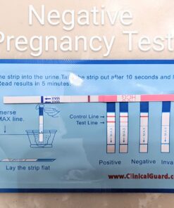 Clinical Guard 40 Ovulation Test Strips and 10 Early Pregnancy Test Strips Combo Rapid HCG Test Fertility Ovulation Predictor Kit 50 Count (Pack of 1) 48 71aoB s0j6L