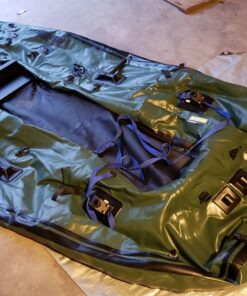 Sea Eagle 285 Frameless Inflatable 9’ Pontoon Fishing Boat - 1 Person- Lightweight, Portable-Perfect for Hunting & Fishing-Sets up in 5 Minutes 285fpb Frameless Fishing Boat Pro Package 46 71aoBhTDIlL