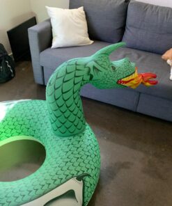 GoFloats Dragon Party Tube Inflatable Rafts - Choose From Fire Dragon and Ice Dragon, Pool Floats for Adults and Kids Ice Dragon Party Tube 40 71aoPZvsTfL