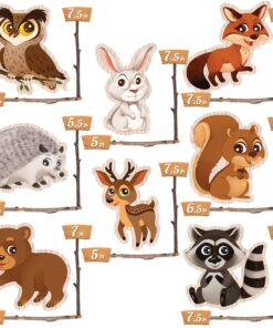 Woodland Baby Shower Party Supplies - 23 Forest and Animals Figures Decorations for Woodland Creatures Party or Nursery Decor 20 71apMUSMwgL
