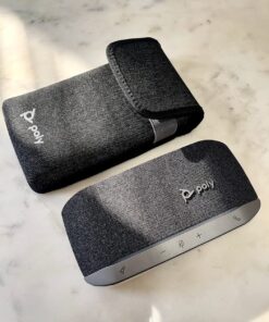 Poly Sync 20+ Personal Portable Bluetooth Smart Speakerphone (Plantronics) - USB-A UC Bluetooth Adapter - Connect Wirelessly to PC/Mac/Cell Phone - Works w/Teams, Zoom, & More - Amazon Exclusive 2021 Version (USB-A Only) Standard 39 71app5MMbaL