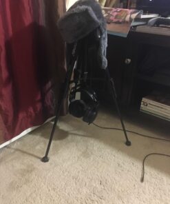 ZOMEI 65” Camera Tripod Compact Light Weight Travel Aluminum Camera/Phone Tripod for Canon Nikon with 2PC Quick Plates and Universal Phone Mount 11 lbs Load (Black) 76 71aqV 6wL