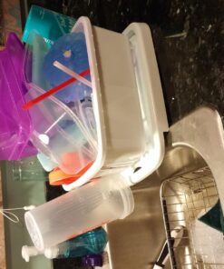 Camco 43511 Mini Dish Drainer, White, EA Dish Rack and Tray 44 71ar2SitsL