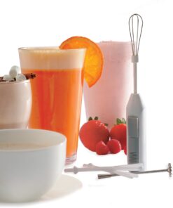 Norpro Cordless Mini Mixer, 5 Piece Set, One Size, White 33 71arNBQSfL