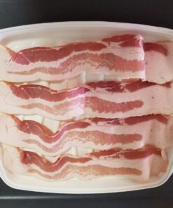 MSC International 78416 Joie Piggy Microwave Bacon Tray with Splatter Lid, Holds 4-5 Strips of Bacon, 10.5 x 8.5 x 2 31 71arRiclFML