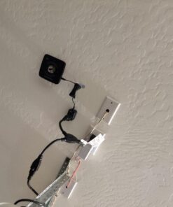 Cablelera Power Cord Extension and Splitter, NEMA 5-15P to NEMA 5-15R x 2, 16 AWG, 13A, 125V (ZWACPQAG-14) Black 14 inch 27 71arsEQj6RL