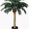Nearly Natural 5043 4ft. Sago Silk Palm Tree,Green,36x36x48 55 71asE08iUL