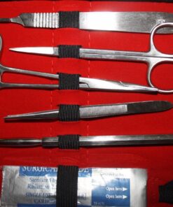 Advanced Dissection Kit Biology Lab Anatomy Dissecting Set with Stainless Steel Scalpel Knife Handle Blades for Medical Students and Veterinary by InstaSkincare 57 71atLYea2kL